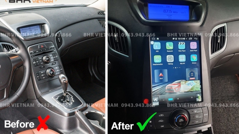 Màn hình DVD Android Tesla Hyundai Genesis 2008 - 2012